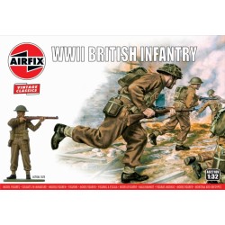 1/32 WWII BRITISH INFANTRY (PLASTIC KIT)