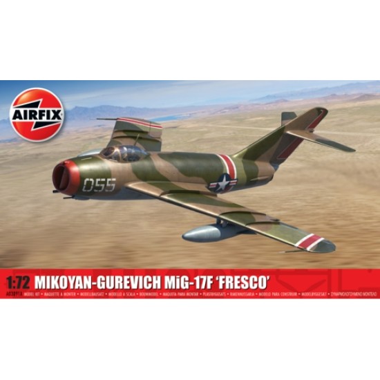 1/72 MIKOYAN-GUREVICH MIG-17F 'FRESCO' (PLASTIC KIT) A03091A