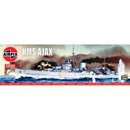1/600 HMS AJAX (PLASTIC KIT)