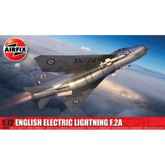 1/72 ENGLISH ELECTRIC LIGHTNING F2A (PLASTIC KIT)