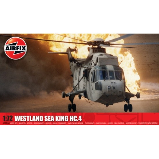 1/72 WESTLAND SEA KING HC.4 (PLASTIC KIT) A04056A