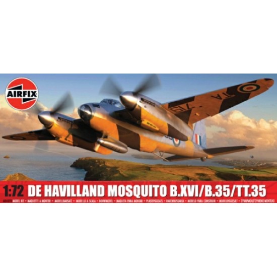 1/72 DE HAVILLAND MOSQUITO B.XVI/B.35/TT.35 (PLASTIC KIT) 1/72 DE HAVILLAND MOSQUITO B.XVI/B.35/TT.35 (PLASTIC KIT)