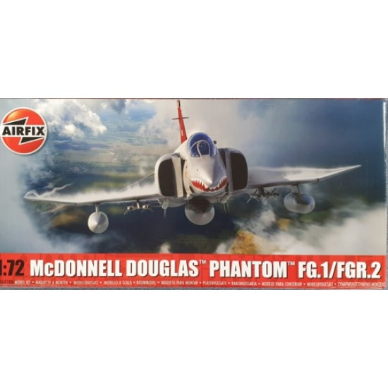 1/72 MCDONNELL DOUGLAS PHANTOM FG.1/FGR.2 PLASTIC KIT A06019A