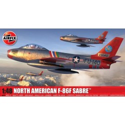 1/48 NORTH AMERICAN F-86F SABRE (PLASTIC KIT) A08111 1/48 NORTH AMERICAN F-86F SABRE (PLASTIC KIT) A08111