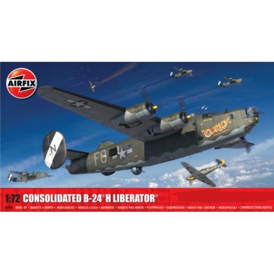 1/72 CONSOLIDATED B-24H LIBERATOR  (PLASTIC KIT) A09010