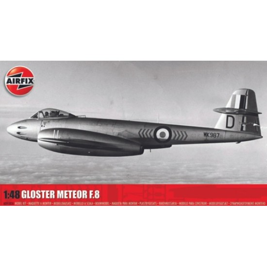 1/48 GLOSTER METEOR F.8  (PLASTIC MODEL KIT) A09182A