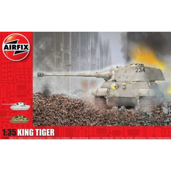 1/35 KING TIGER (PLASTIC KIT) A1369