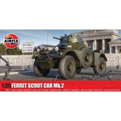 1/35 FERRET SCOUT CAR MK.2 PLASTIC MODEL KIT A1379