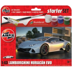 1/43 STARTER SET LAMBORGHINI HURACAN (PLASTIC KIT) A55007