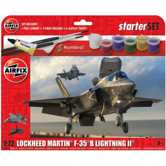 STARTER SET - 1/72 LOCKHEED MARTIN F-35B LIGHTNING II A55010