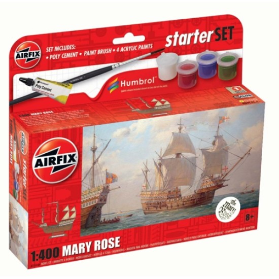1/400 SMALL STARTER SET NEW MARY ROSE (PLASTIC KIT) A55114A
