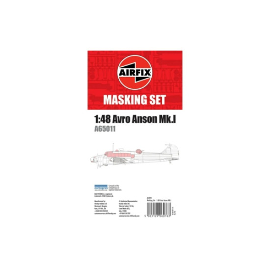 1/48 MASKING SET - AVRO ANSON MK.I 1/48 MASKING SET - AVRO ANSON MK.I