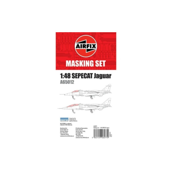 1/48 MASKING SET - SEPECAT JAGUAR 1/48 MASKING SET - SEPECAT JAGUAR
