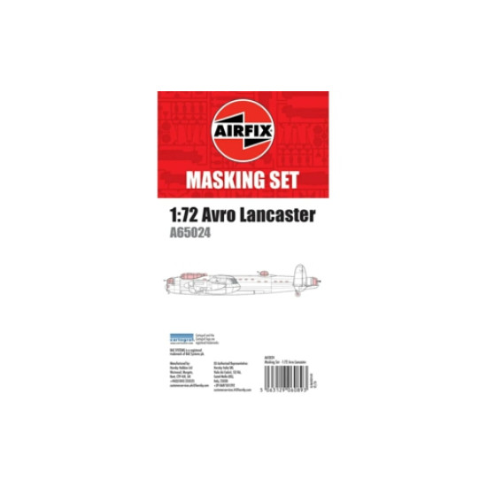 1/72 MASKING SET - AVRO LANCASTER 1/72 MASKING SET - AVRO LANCASTER