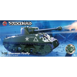 AIRFIX QUICKBUILD SHERMAN FIREFLY (PLASTIC KIT) J6042 AIRFIX QUICKBUILD SHERMAN FIREFLY (PLASTIC KIT) J6042