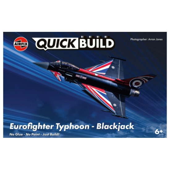 QUICKBUILD EUROFIGHTER TYPHOON - BLACKJACK