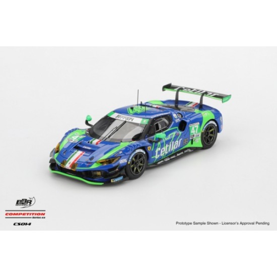 1/43 FERRARI 296 GT3 NO.47 CETILAR RACING 2025 IMSA DAYTONA 24 HRS 1/43 FERRARI 296 GT3 NO.47 CETILAR RACING 2025 IMSA DAYTONA 24 HRS