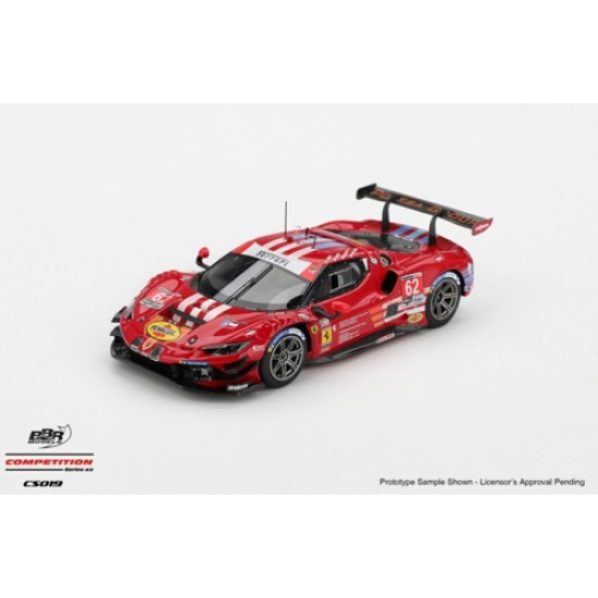 1/43 FERRARI 296 GT3 NO.62 RISI COMPETIZIONE 2024 IMSA DAYTONA 24 HRS