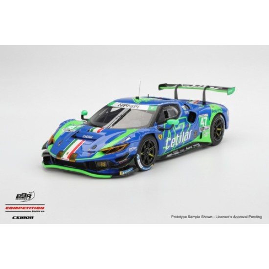 1/18 FERRARI 296 GT3 NO.47 CETILAR RACING 2025 IMSA DAYTONA 24 HRS 1/18 FERRARI 296 GT3 NO.47 CETILAR RACING 2025 IMSA DAYTONA 24 HRS