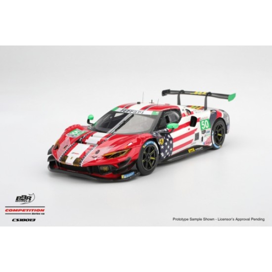 1/18 FERRARI 296 GT3 NO.50 AF CORSE 2025 IMSA DAYTONA 24 HRS 1/18 FERRARI 296 GT3 NO.50 AF CORSE 2025 IMSA DAYTONA 24 HRS