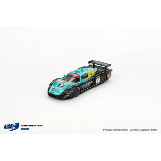 BBRDIE6421 - 1/64 MASERATI MC12 COMPETIZIONE NO.1 VITAPHONE RACING TEAM 2008 SPA 24 HRS. WINNER BBRDIE6421 - 1/64 MASERATI MC12 COMPETIZIONE NO.1 VITAPHONE RACING TEAM 2008 SPA 24 HRS. WINNER