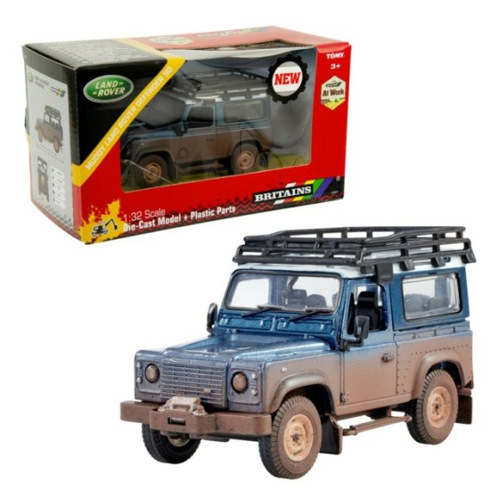 1/32 BRITAINS AT WORK - MUDDY LAND ROVER DEFENDER 43321