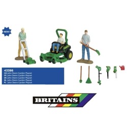 BRITAINS JOHN DEERE GARDEN PLAYSET 43386