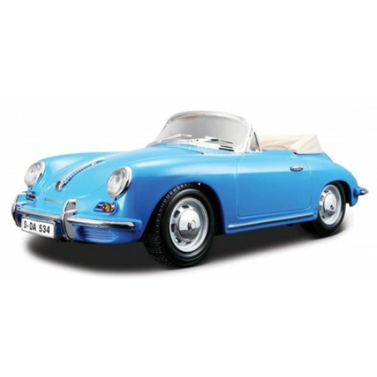 BG12025B - 1/18 PORSCHE 356B CABRIO 1961 - BLUE