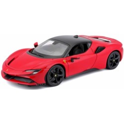 BG16015 - 1/18 FERRARI SF90 STRADALE RED/BLACK BG16015 - 1/18 FERRARI SF90 STRADALE RED/BLACK