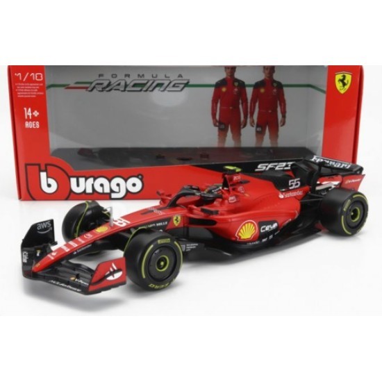 BG16812S - 1/18 FERRARI F1 NO.55 CARLOS SAINZ 2023 SEASON CAR