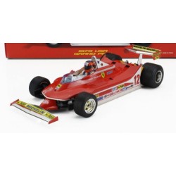 BG16814-1813 - 1/18 FERRARI F1 312T4 SHORT TAIL NO.11 WINNER MONACO GP JODY SCHECKTER W/DRIVER 1979