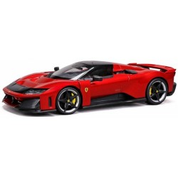 BG16919 - 1/18 FERRARI F80 2024 RED/SILVER BLACK WHEELS