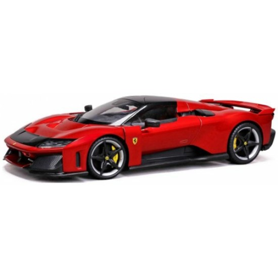 BG16919 - 1/18 FERRARI F80 2024 RED/SILVER BLACK WHEELS BG16919 - 1/18 FERRARI F80 2024 RED/SILVER BLACK WHEELS