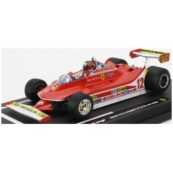 BG180013 - 1/18 FERRARI F1 312T4 NO.12 WINNER WATKINS GLEN GP USA WITH FIGURE AND WETS 1979 G.VILLENEUVE