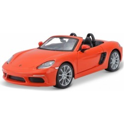 BG21087O - 1/24 PORSCHE 718 BOXSTER CABRIOLET - ORANGE BG21087O - 1/24 PORSCHE 718 BOXSTER CABRIOLET - ORANGE