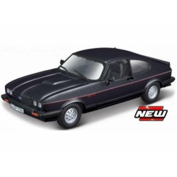 1/24 FORD CAPRI 1982 BLACK 21093BK 1/24 FORD CAPRI 1982 BLACK 21093BK