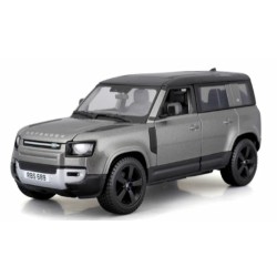 BG21101GY - 1/24 LAND ROVER DEFENDER 110 4 DOOR GREY/SILVER VERSION