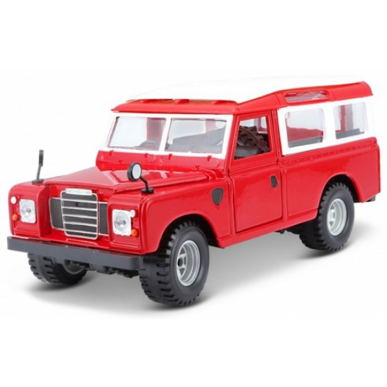 BG22063R - 1/24 LAND ROVER S3 109 - RED BG22063R - 1/24 LAND ROVER S3 109 - RED