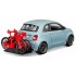 BG23012 - 1/24 FIAT 500E W/BIKE RACK LIGHT BLUE