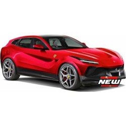 1/24 FERRARI PUROSANGUE SUV RED 26030 1/24 FERRARI PUROSANGUE SUV RED 26030