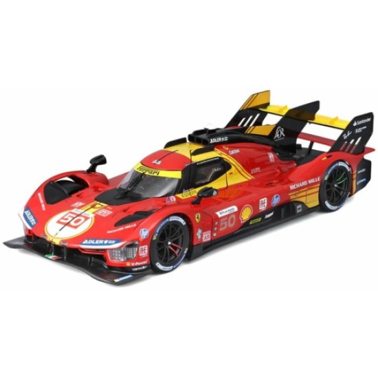 BG26312 - 1/24 FERRARI 499P HYPERCAR 24H LE MANS CHAMPION 2024 NO.50 BG26312 - 1/24 FERRARI 499P HYPERCAR 24H LE MANS CHAMPION 2024 NO.50