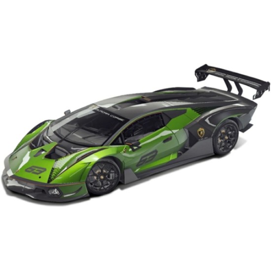 BG28017 - 1/24 LAMBORGHINI ESSENZA SCV12 NO.63 GREEN/BLACK BG28017 - 1/24 LAMBORGHINI ESSENZA SCV12 NO.63 GREEN/BLACK