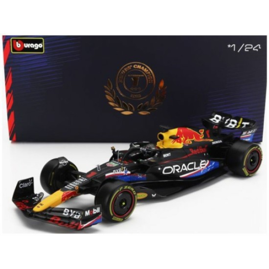 BG28030-V-AUSTIN - 1/24 RED BULL F1 RB19 TEAM ORACLE NO.1 CHAMPION 1ST AUSTIN USA GP 2023 M. VERSTAPPEN