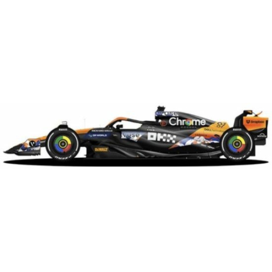 BG28033P - 1/24 MCLAREN MCL38 F1 2024 PIASTRI WITH HELMET