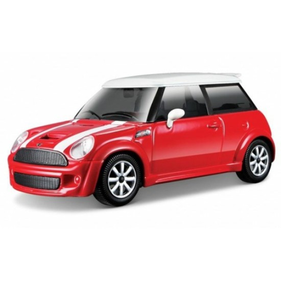 BG30257R - 1/43 MINI COOPER S - RED/WHITE