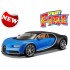 BG30348B - 1/43 BUGATTI CHIRON BLACK AND BLUE