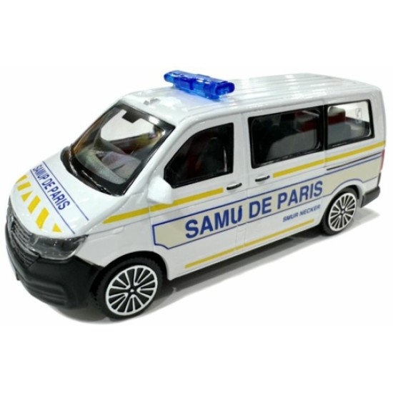 BG30448S - 1/43 VW T6.1 TRANSPORTER SAMU DE PARIS 2020