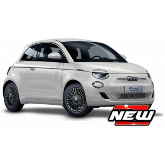 BG30456W - 1/43 FIAT 500E LA PRIMA 2021 WHITE