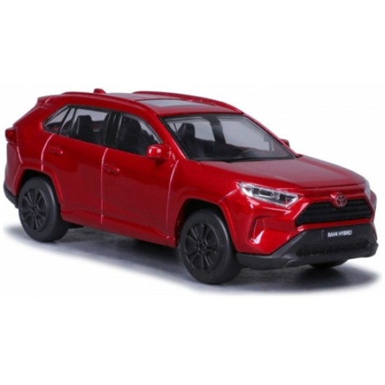 BG30466B - 1/43 TOYOTA RAV4 2022 RED METALLIC COLOUR CHANGE