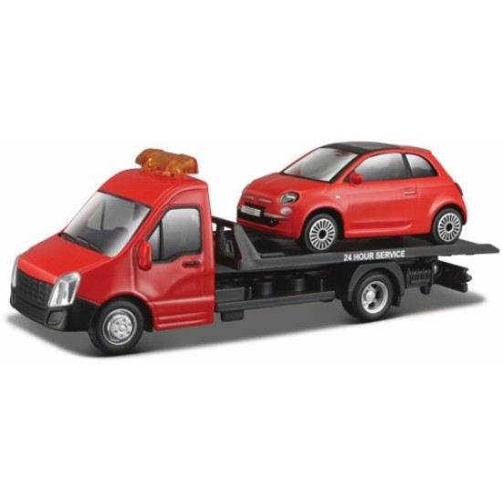 BG31402 - 1/43 BREAKDOWN FLATBED WITH FIAT 500